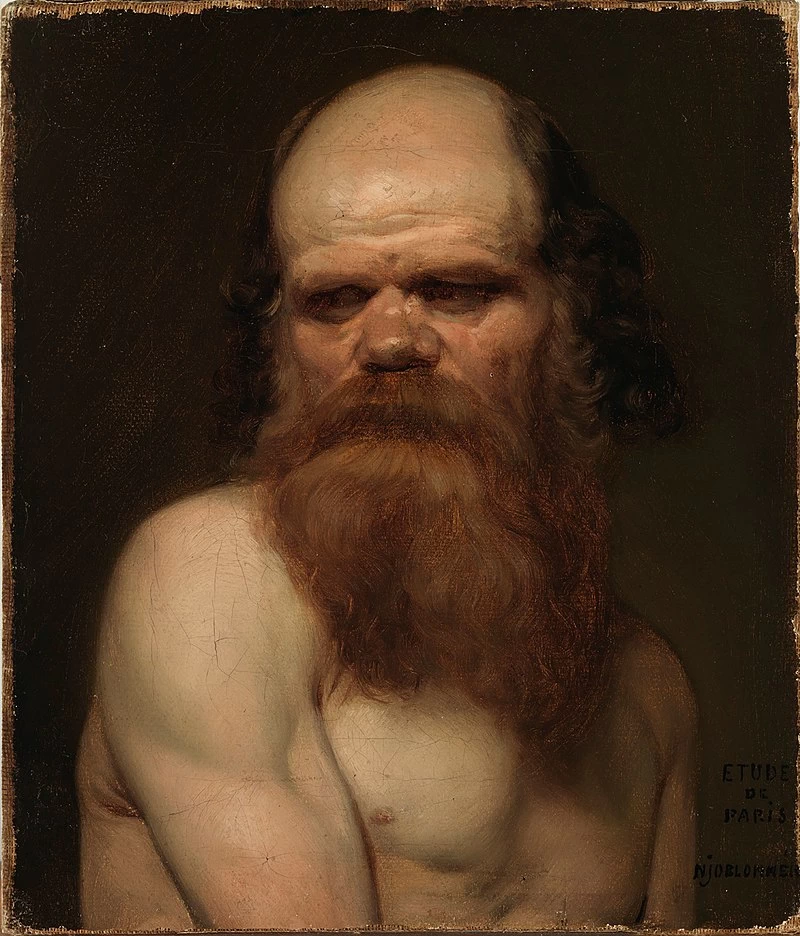 Uomo barbuto - Finnish National Gallery